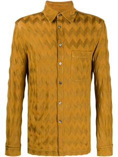 Missoni рубашка стандартного кроя с узором
