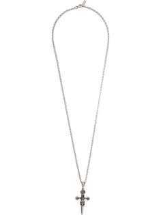 Nialaya Jewelry колье с кулоном в виде креста