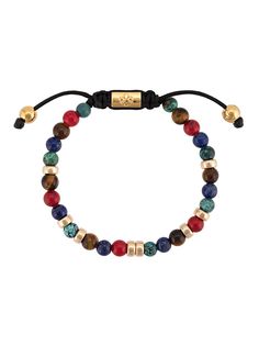 Nialaya Jewelry браслет с бусинами