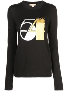 Michael Kors футболка Studio 54 с длинными рукавами