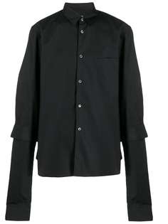 Comme Des Garçons Homme Plus поплиновая рубашка