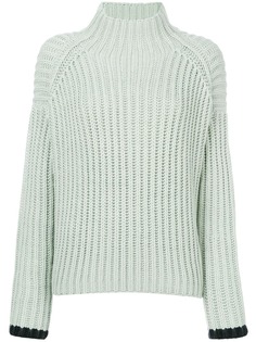 Victoria Victoria Beckham вязаный свитер с ребристой фактурой