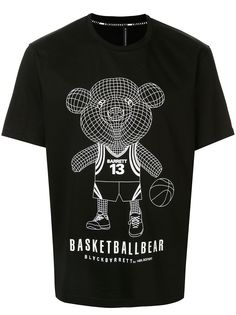 Blackbarrett футболка с принтом Basketball Bear