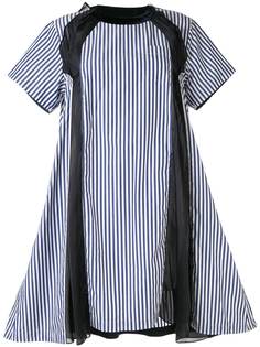 Sacai платье в полоску