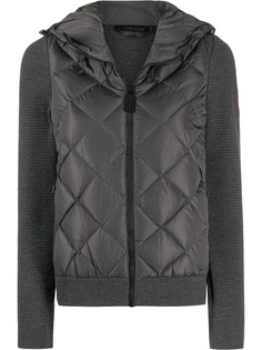Canada Goose zipped quilted jacket