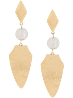 Isabel Marant two-toned drop earrings