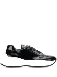 Prada кроссовки на массивной подошве
