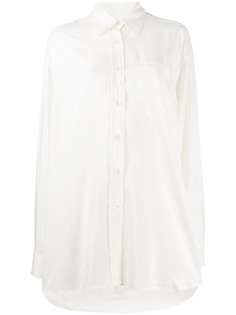 Ann Demeulemeester рубашка оверсайз