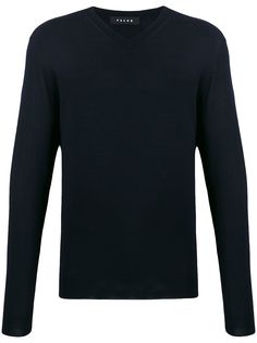 Falke однотонный джемпер с V-образным вырезом