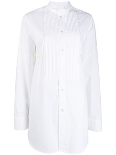 Mm6 Maison Margiela рубашка с плиссировкой
