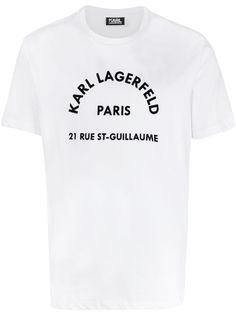 Karl Lagerfeld футболка с логотипом