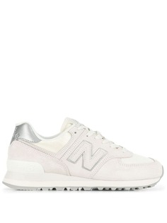 New Balance кроссовки на шнуровке с логотипом