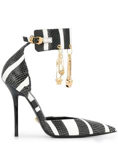 Versace туфли в полоску