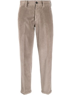 Pt01 corduroy cropped trousers