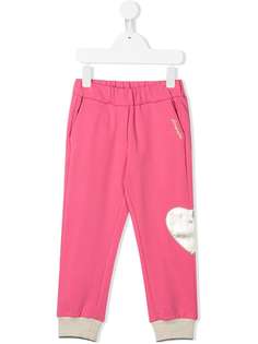 Simonetta heart print track trousers