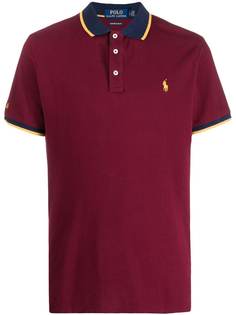 Polo Ralph Lauren рубашка-поло с вышивкой