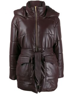 Nanushka Lenox hooded coat