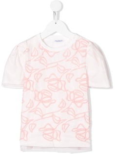 Simonetta floral embroidered T-shirt