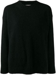 Laneus knitted crew-neck jumper