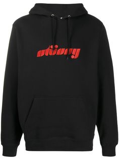 Stussy embroidered logo hoodie