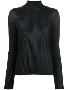 Versace топ в рубчик с декором Medusa