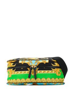Versace поясная сумка с принтом Baroque
