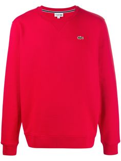 Lacoste logo embroidered sweatshirt