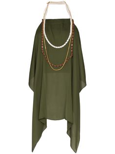 Jacquemus Beaded Halterneck Top