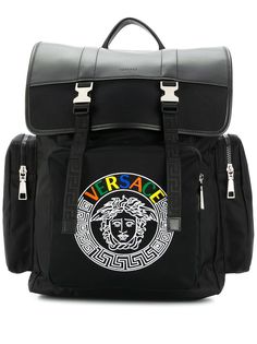 Versace рюкзак с вышивкой Medusa