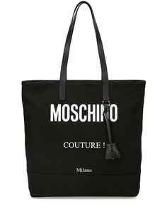 Moschino сумка-тоут с логотипом