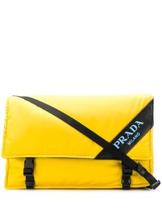 Prada мессенджер с логотипом