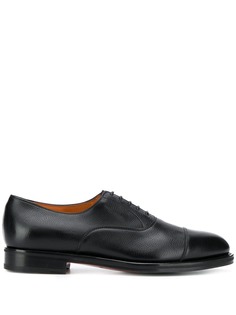 Santoni оксфорды на шнуровке