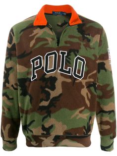 Polo Ralph Lauren джемпер с воротником на молнии