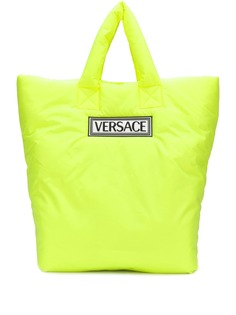 Versace сумка-тоут с логотипом 90s Vintage
