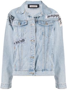 Night Market куртка с графичным принтом