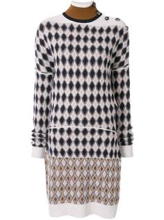 Chloé платье вязки интарсия