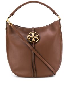 Tory Burch сумка-тоут с металлическим логотипом