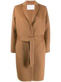Fabiana Filippi трикотажное пальто с поясом