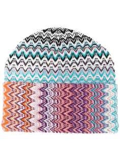 Missoni шапка бини с узором