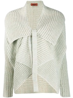 Missoni ярусный кардиган в рубчик
