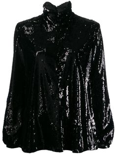 Racil sequin roll neck top