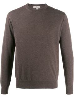 Canali crew-neck cashmere jumper