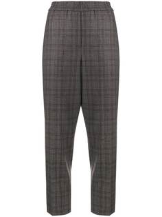 Brunello Cucinelli укороченные брюки в клетку