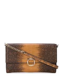 Rebecca Minkoff Jean crocodile-effect clutch