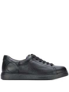Canali flat lace-up trainers