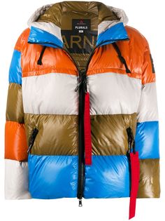 Peuterey colour block padded jacket