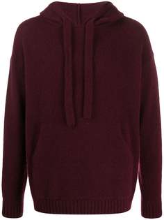 Laneus knitted hooded jumper