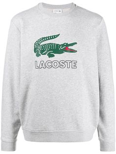 Lacoste logo print sweatshirt