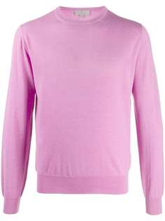 Canali crew-neck cashmere jumper