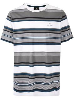 PS Paul Smith полосатая футболка с короткими рукавами